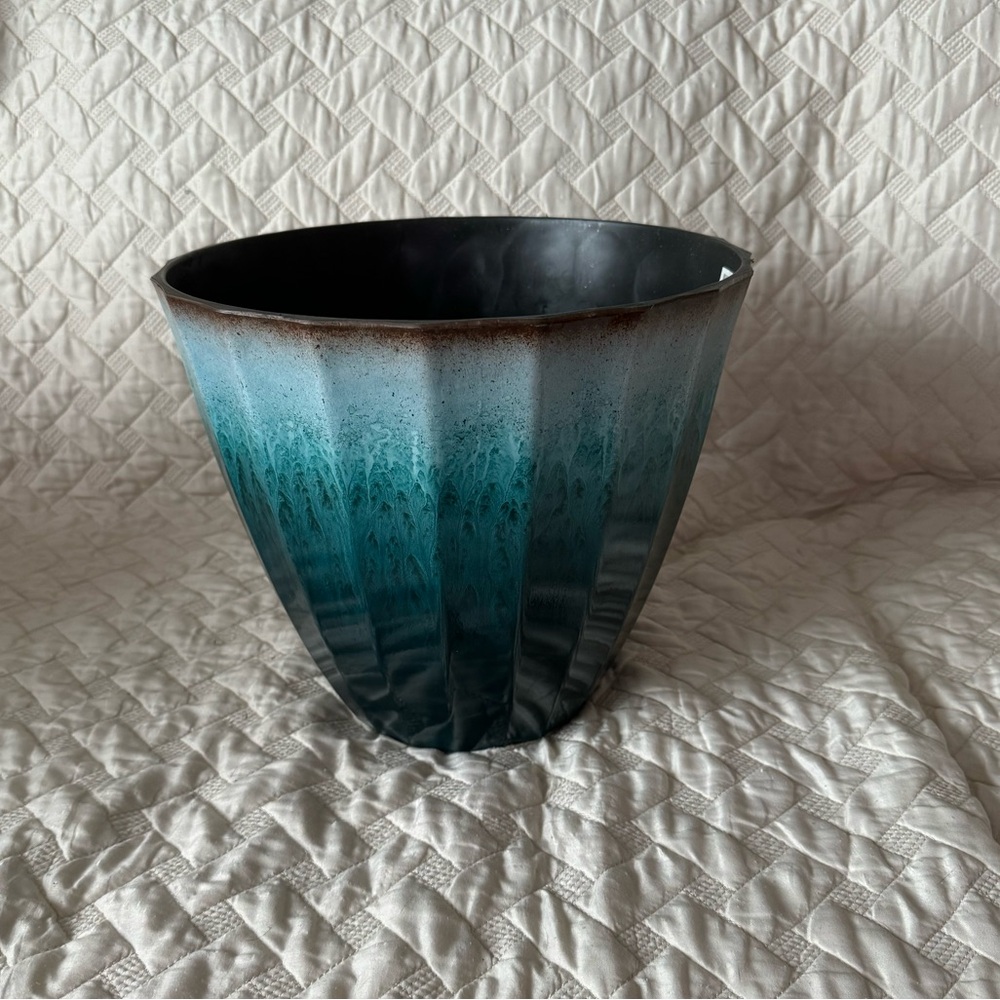 Blue Ombré Planters